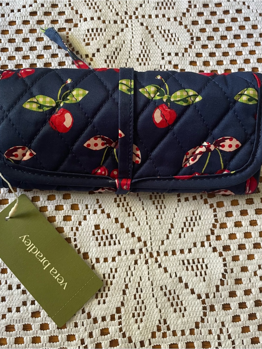 Vera Bradley jewelry roll